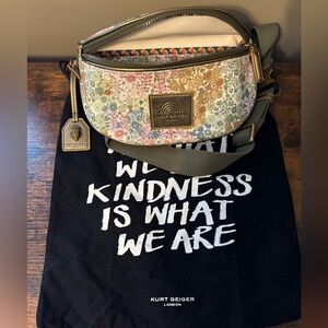 Kurt Geiger Multicolor Floral Crossbody Bag